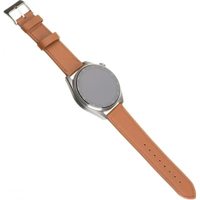 Fixed Leather Strap kožený remienok, šírka 20mm pre smartwatch, hnedý FIXLST-20MM-BRW
