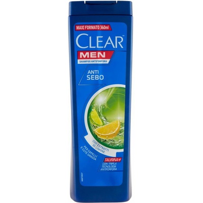 Clear šampón proti lupinám pre mužov 360 ml