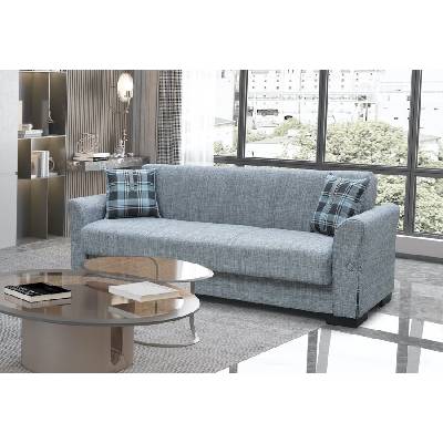 ЕВРОМАР Разтегателен диван felipe 2 сив (096.001.0038)