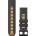 Garmin QuickFit® 26 Graphite/Spark Orange силиконова каишка 010-13393-05 (010-13393-05)