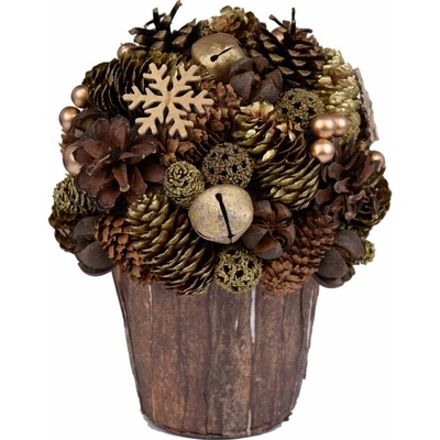 Vianočná dekorácia (výška 21 cm) – Ego Dekor