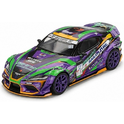 Mini Gt TOYOTA GR SUPRA KUHL D1GP EVANGELION RACING 2021 - blistr 1:64