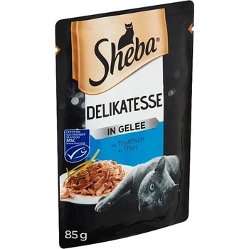 Sheba Delikatesse in Gelee Tuniak v Želé 85 g