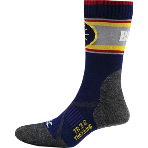 P. A. C P. A. C. Дамски туристически чорапи P. A. C. Women's TR 3.2 Trekking Merino Light Walking socks - Navy / Jakobsweg - размер 38-41 (EU) (201-7290-0712)