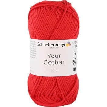 Schachenmayr Your Cotton 00030 Tomato Плетива прежда (9807019-00030)