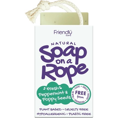 Friendly Soap přírodní mýdlo máta a mák 125 g