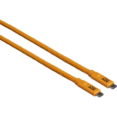 Tether Tools CUC15-ORG USB-C na USB-C, 4,6m, oranžový