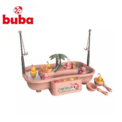 Комплект за риболов Buba Go Fishing, 889-192, патета, розов (889-192)