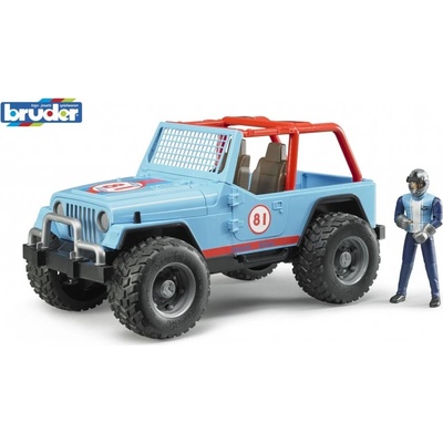 BRUDER Bruder 2541 ДЖИП КРОС / Състезателен автомобил с шофьор (br 2541)