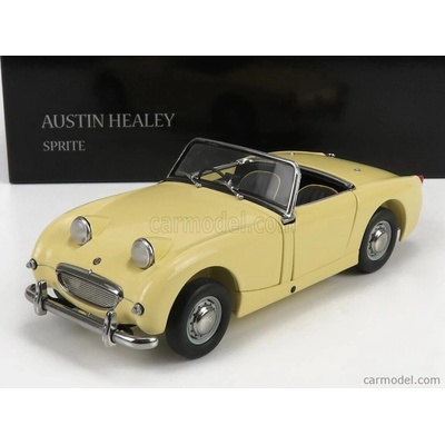 Kyosho Austin Healey Sprite Open Spider 1958 Primrose Yellow 1:18