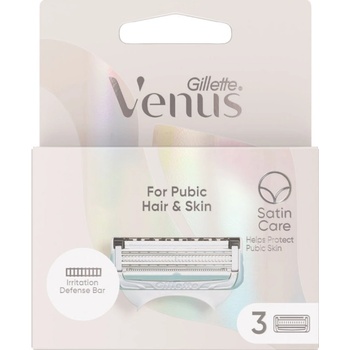 Gillette Venus Satin Care Pubic Hair & Skin 3 ks