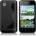 LG Optimus Black P970 Силиконов Калъф Черен + Протектор