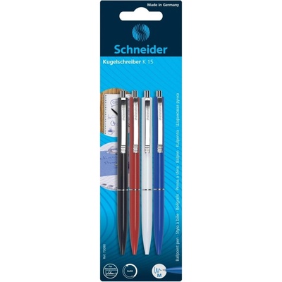 SCHNEIDER Schneider K15 blistr 4 ks modrá náplň