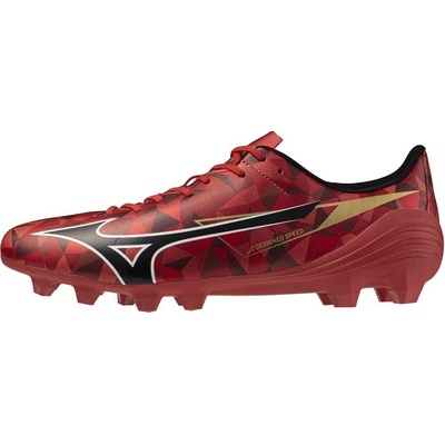 Mizuno ALPHA II SELECT FG červená čierna