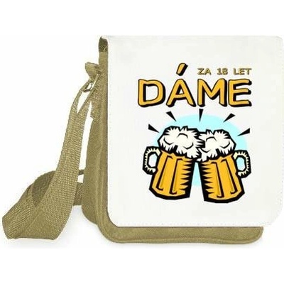 Malá brašna přes rameno dáme pivo