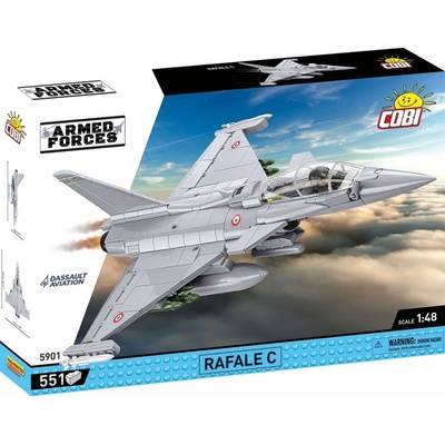 COBI 5901 Armed Forces Francouzský víceúčelový stíhací letoun Dassault Rafale C 1:48