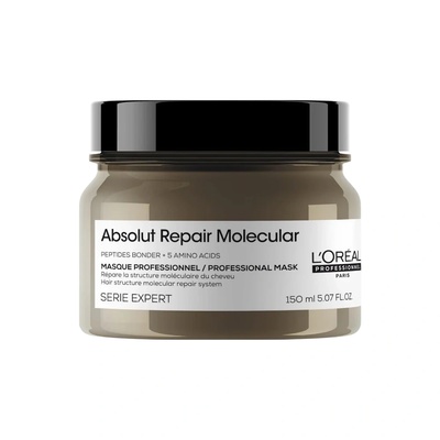 L'Oréal LOreal Professionnel Serie Expert Absolut Repair Molecular крем-маска за коса за възстановяване 150 мл