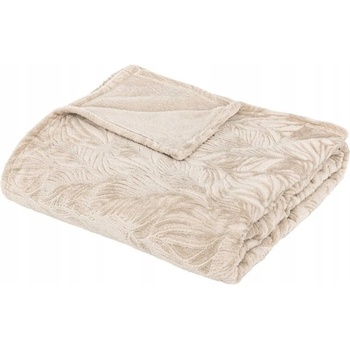 Atmosphera polyester béžová Deka 180x230