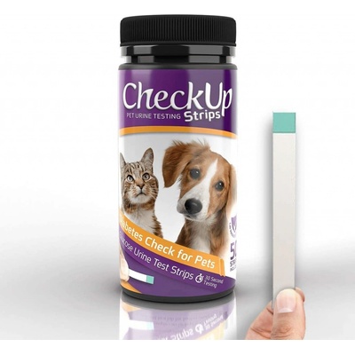 CheckUp Pet Diagnostické prúžky Diabetes 50 ks