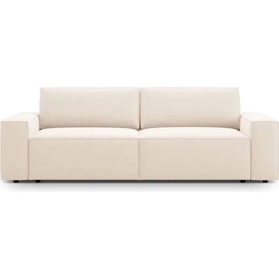 Micadoni Бежов кадифен разтегателен диван с място за съхранение 247 cm Jodie - Micadoni (MIC_3SF_51_F1_JODIE1)