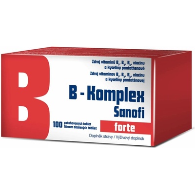 Zentiva B-Komplex forte 100 potahovaných tablet