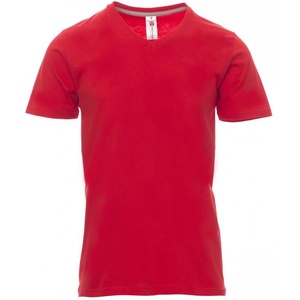 PAYPER v-neck 000103-0026 / Мъжка тениска с къс ръкав и v-образно деколте - червена xs (000103002603000xs)