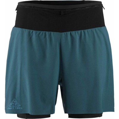 Craft PRO TRAIL 2IN1 SHORTS zelená čierna