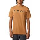 Fox tričko Fox Legacy Head Ss Tee cognac