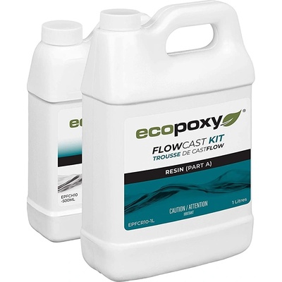 EcoPoxy Flowcast epoxidová pryskyřice UV 12 l