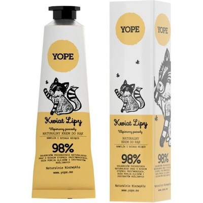 Yope Linden prírodný krém na ruky 50 ml