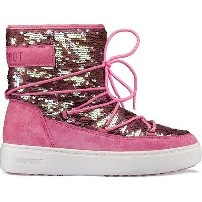 Moon Boot Pulse Mid Jr Girl Disco Fucsia