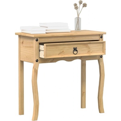 vidaXL Konzolový stolek Corona 73 x 35 x 73 cm masivní borové dřevo 11461.4002776