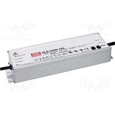MEAN WELL HLG-240H-48A Napájecí zdroj: spínaný; LED; 240W; 48VDC; 2,5÷5A; 90÷305VAC; IP65