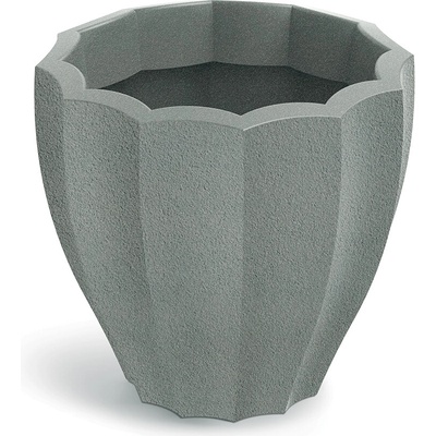 Prosperplast Kvetináč RONA ROUND 40 cm betónová sivá