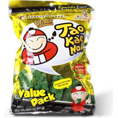 TAO KAE NOI Chrumkavé morské riasy Wasabi príchuť 59 g