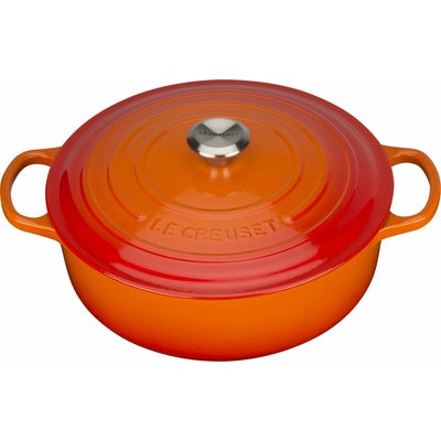Le Creuset 21179300902430 Hrniec Gourmet Signature 30 cm ohnivo oranžový