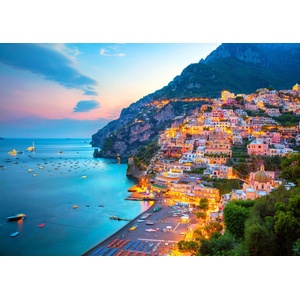 Enjoy - Puzzle Positano at Dusk, Italy - 1 000 piese