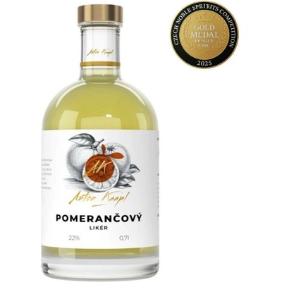 Anton Kaapl Pomerančový likér 22% 0,5 l (holá láhev)