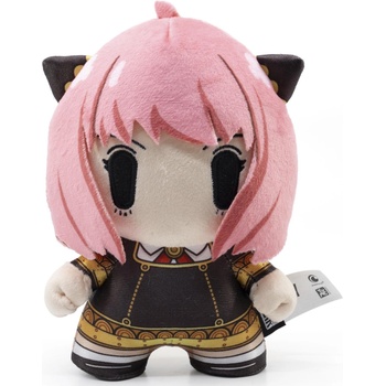 YuMe Плюшена фигура YuMe Animation: Spy x Family - Anya Forger, 18 cm (TOY-0160)