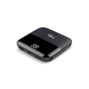  BeSmart MINI Pwerbank 10 000mAh Ultra Slim - външна батерия с цифров дисплей, 2 входа и 3 изхода, черен