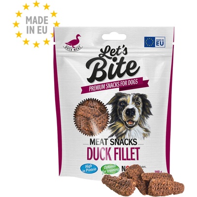 Brit Let's Bite Meat Snacks Duck Fillet 80 g