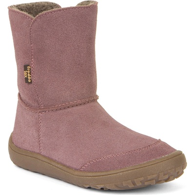 Froddo Barefoot zimní boty s membránou G3160238 dark pink