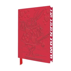 Flame Tree Publishing Alice in Wonderland: White Rabbit Artisan Art Pocket Notebook (Flame Tree Journals) | Flame Tree Publishing
