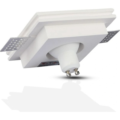 V-TAC gu10 Гипсова Отливка Квадрат Издадена Розово Златно Дъно - 3150 (3150)