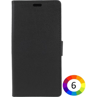 Motorola Moto E5 Plus Magnetic Wallet Кожен Калъф и Скрийн Протектор