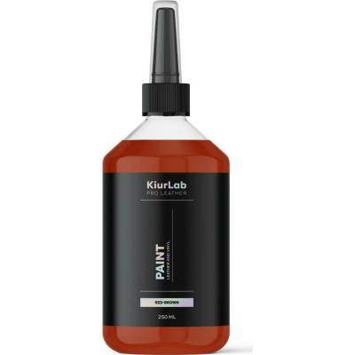 KiurLab Pro Leather And Vinyl Paint Red Brown 250 ml