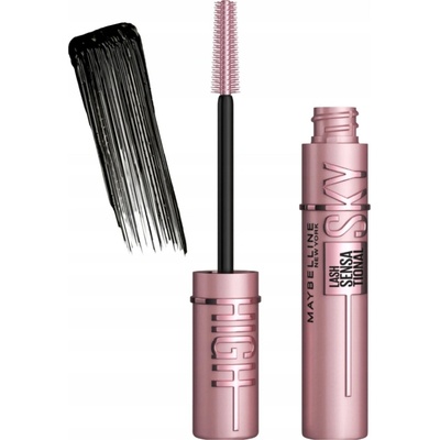 Maybelline Lash Sensational Sky High Waterproof voděodolná objemová a prodlužující řasenka 01 Very Black 6 ml