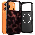 Tech-Protect Калъф Tech-Protect Lamano, съвместим с Magsafe за Iphone 18 Pro, черен-червен