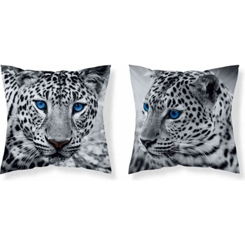 Detexpol Leopard čiernobiela 40 x 40 cm