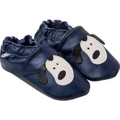 Paputki Detské papuče s gumičkou modré